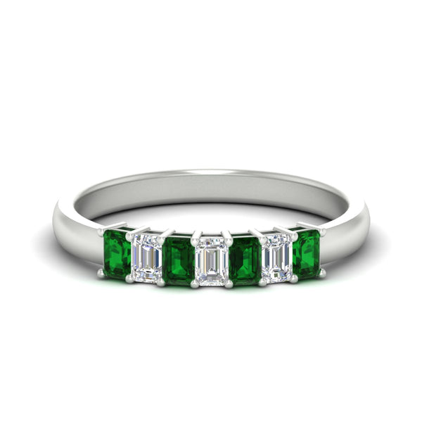 7-stone-emerald-cut-emerald-wedding-band-in-white-gold-fdwb8008emgemgrsleep-0.70ct-nl-wg?v=1773989372
