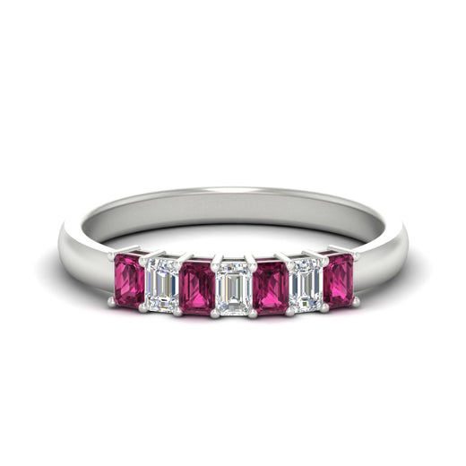 7-stone-emerald-cut-pink-sapphire-wedding-band-in-white-gold-fdwb8008emgsadrpisleep-0.70ct-nl-wg?v=1773989039