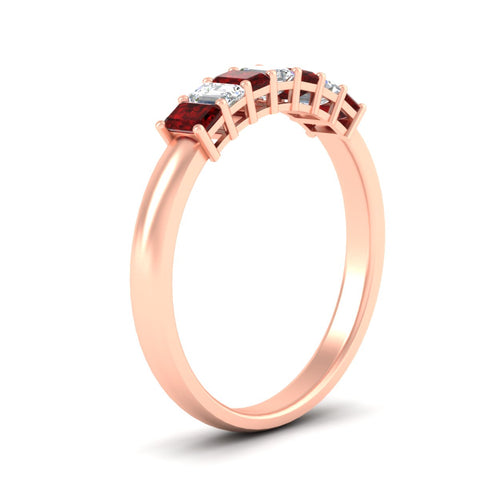7-stone-emerald-cut-ruby-wedding-band-in-rose-gold-fdwb8008emgrudrangle2-0.70ct-nl-rg?v=1773990135