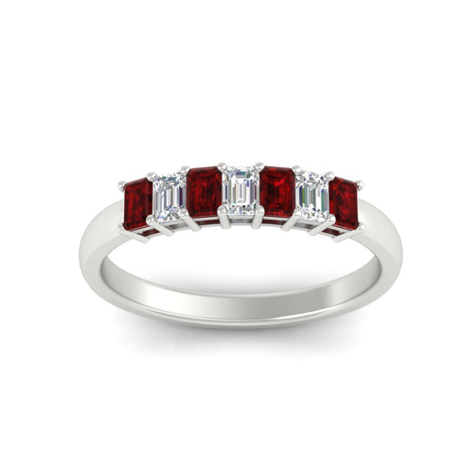 7-stone-emerald-cut-ruby-wedding-band-in-white-gold-fdwb8008emgrudrangle5-0.70ct-nl-wg?v=1773990135