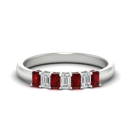 7-stone-emerald-cut-anniversary-ring-for-women-in-white-gold-fdwb8008emsleep-0.70ct-nl-wg?v=1773988407