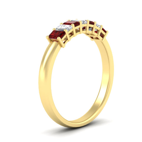 7-stone-emerald-cut-ruby-wedding-band-in-yellow-gold-fdwb8008emgrudrangle2-0.70ct-nl-yg?v=1773990135