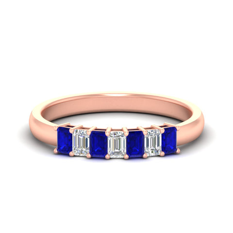 7-stone-emerald-cut-sapphire-wedding-band-in-rose-gold-fdwb8008emgsablsleep-0.70ct-nl-rg?v=1773988649