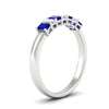 Load image into Gallery viewer, 7-stone-emerald-cut-sapphire-wedding-band-in-white-gold-fdwb8008emgsablangle2-0.70ct-nl-wg?v=1773988649