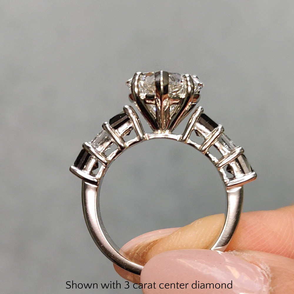 7-stone-heart-engagement-ring-with-black-diamond-in-14k-white-gold-FDENS1027-_2