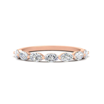 7 Stone Marquise East West 1 Carat Band
