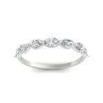 Load image into Gallery viewer, 7-stone-marquise-diamond-east-west-1-carat-band-in-FD9939MQBANGLE3-1.00CT-NL-WG
