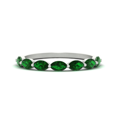 7-stone-marquise-emerald-east-west-1-carat-band-in-FD9939MQBGEMGRANGLE3-1.00CT-NL-WG