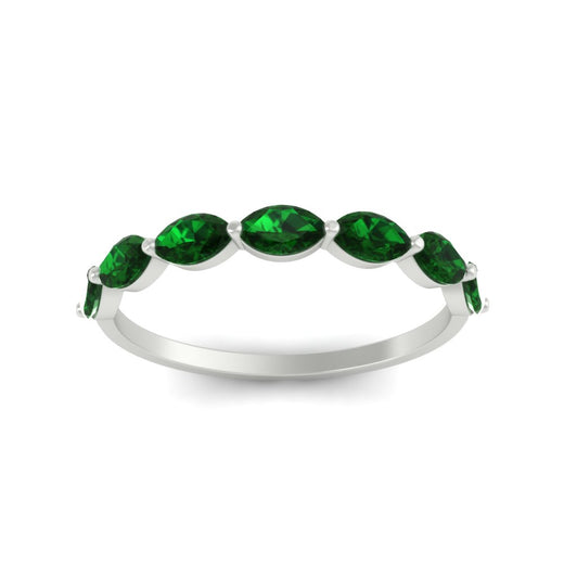 7-stone-marquise-emerald-east-west-1-carat-band-in-FD9939MQBGEMGRANGLE3-1.00CT-NL-WG