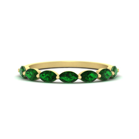 7-stone-marquise-emerald-east-west-1-carat-band-in-FD9939MQBGEMGRANGLE3-1.00CT-NL-YG
