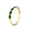 Load image into Gallery viewer, 7-stone-marquise-emerald-east-west-1-carat-band-in-FD9939MQBGEMGRANGLE3-1.00CT-NL-YG