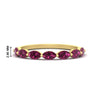 Load image into Gallery viewer, 7-stone-marquise-pink-sapphire-east-west-1-carat-band-in-FD9939MQBGSADRPIANGLE3-1.00CT-NL-YG