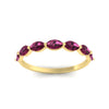 Load image into Gallery viewer, 7-stone-marquise-pink-sapphire-east-west-1-carat-band-in-FD9939MQBGSADRPIANGLE3-1.00CT-NL-YG
