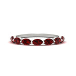 Load image into Gallery viewer, 7-stone-marquise-ruby-east-west-1-carat-band-in-FD9939MQBGRUDRANGLE3-1.00CT-NL-WG
