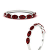 Load image into Gallery viewer, 7-stone-marquise-ruby-east-west-1-carat-band-in-FD9939MQBGRUDRANGLE3-1.00CT-NL-WG
