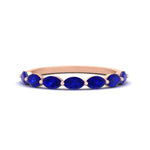 Load image into Gallery viewer, 7-stone-marquise-sapphire-east-west-1-carat-band-in-FD9939MQBGSABLANGLE3-1.00CT-NL-RG
