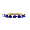 Load image into Gallery viewer, 7-stone-marquise-sapphire-east-west-1-carat-band-in-FD9939MQBGSABLANGLE3-1.00CT-NL-YG