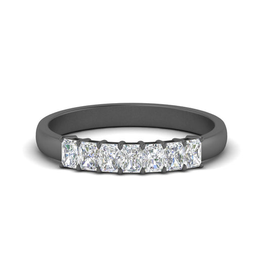 7-stone-radiant-cut-0.50-carat-wedding-band-in-black-gold-FD8008RAB-0.50CT-NL-BG