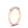 Load image into Gallery viewer, 7-stone-radiant-cut-0.50-carat-wedding-band-in-rose-gold-FD8008RABANGLE2-0.50CT-NL-RG
