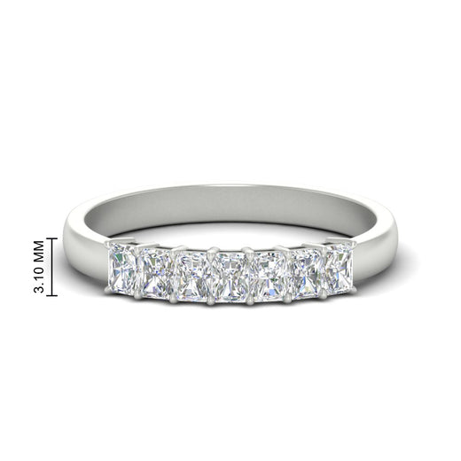 7-stone-radiant-cut-0.50-carat-wedding-band-in-white-gold-FD8008RAB-0.50CT-NL-WG-HW