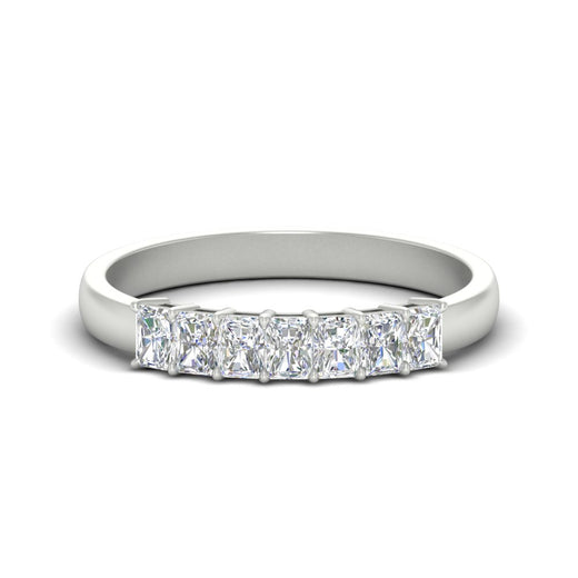 7-stone-radiant-cut-0.50-carat-wedding-band-in-white-gold-FD8008RAB-0.50CT-NL-WG