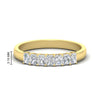 Load image into Gallery viewer, 7-stone-radiant-cut-0.50-carat-wedding-band-in-yellow-gold-FD8008RAB-0.50CT-NL-YG-HW