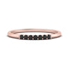 Load image into Gallery viewer, 7-stone-stacking-black-diamond-wedding-band-in-rose-gold-FD122844BGBLACKANGLE3-NL-RG-GS.jpg