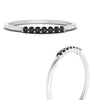Load image into Gallery viewer, 7-stone-stacking-black-diamond-wedding-band-in-white-gold-FD122844BGBLACKANGLE3-NL-WG-GS.jpg
