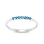 Load image into Gallery viewer, 7-stone-stacking-blue-topaz-wedding-band-in-white-gold-FD122844BGICBLTOANGLE3-NL-WG-GS.jpg
