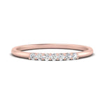 Load image into Gallery viewer, 7-stone-stacking-diamond-wedding-band-in-rose-gold-FD122844BANGLE3-NL-RG-GS.jpg
