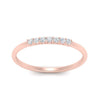 Load image into Gallery viewer, 7-stone-stacking-diamond-wedding-band-in-rose-gold-FD122844BANGLE3-NL-RG-GS.jpg