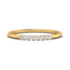 Load image into Gallery viewer, 7-stone-stacking-diamond-wedding-band-in-yellow-gold-FD122844BANGLE3-NL-YG-GS.jpg