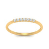 Load image into Gallery viewer, 7-stone-stacking-diamond-wedding-band-in-yellow-gold-FD122844BANGLE3-NL-YG-GS.jpg