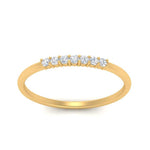 Load image into Gallery viewer, 7-stone-stacking-diamond-wedding-band-in-yellow-gold-FD122844BANGLE3-NL-YG-GS.jpg
