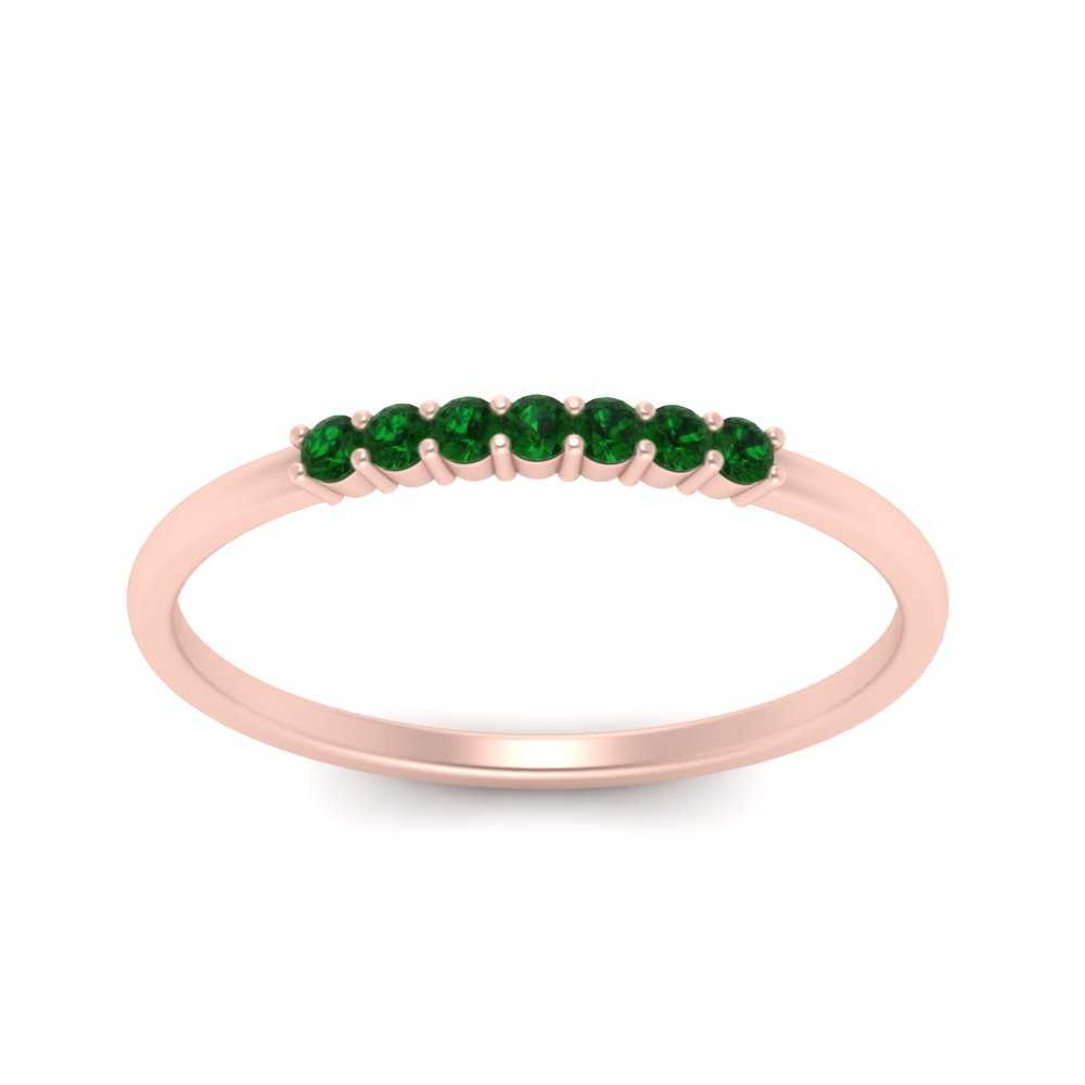 7-stone-stacking-emerald-wedding-band-in-rose-gold-FD122844BGEMGRANGLE3-NL-RG-GS.jpg
