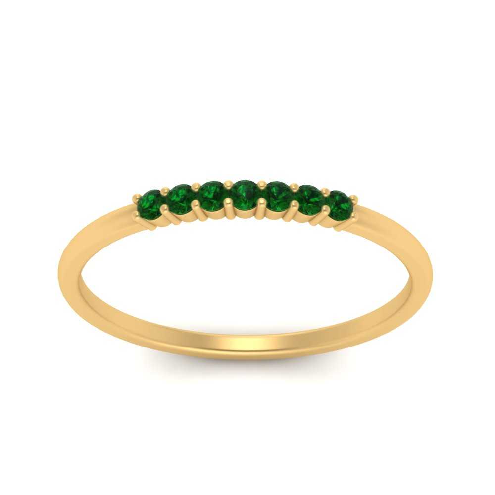7-stone-stacking-emerald-wedding-band-in-yellow-gold-FD122844BGEMGRANGLE3-NL-YG-GS.jpg