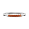 Load image into Gallery viewer, 7-stone-stacking-orange-sapphire-wedding-band-in-white-gold-FD122844BGSAORANGLE3-NL-WG-GS.jpg