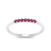 Load image into Gallery viewer, 7-stone-stacking-pink-sapphire-wedding-band-in-white-gold-FD122844BGSADRPIANGLE3-NL-WG-GS.jpg