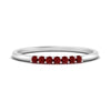 Load image into Gallery viewer, 7-stone-stacking-ruby-wedding-band-in-white-gold-FD122844BGRUDRANGLE3-NL-WG-GS.jpg