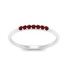 Load image into Gallery viewer, 7-stone-stacking-ruby-wedding-band-in-white-gold-FD122844BGRUDRANGLE3-NL-WG-GS.jpg