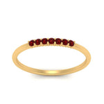 Load image into Gallery viewer, 7-stone-stacking-ruby-wedding-band-in-yellow-gold-FD122844BGRUDRANGLE3-NL-YG-GS.jpg
