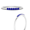 Load image into Gallery viewer, 7-stone-stacking-sapphire-wedding-band-in-white-gold-FD122844BGSABLANGLE3-NL-WG-GS.jpg