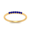 Load image into Gallery viewer, 7-stone-stacking-sapphire-wedding-band-in-yellow-gold-FD122844BGSABLANGLE3-NL-YG-GS.jpg