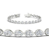 Load image into Gallery viewer, 7.68-carat-classic-teardrop-link-east-west-diamond-bracelet-in-platinum-FDBRCPE10581ANGLE2-7.68CT-NL-WG.jpg?v=1776854041