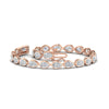 Load image into Gallery viewer, 7.68-carat-classic-teardrop-link-east-west-diamond-bracelet-in-rose-gold-FDBRCPE10581ANGLE4-7.68CT-NL-RG.jpg?v=1776852319