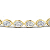 Load image into Gallery viewer, 7.68-carat-classic-teardrop-link-east-west-diamond-bracelet-in-yellow-gold-FDBRCPE10581ANGLE5-7.68CT-NL-YG.jpg?v=1776852319