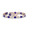 Load image into Gallery viewer, 7.68-carat-classic-teardrop-link-east-west-sapphire-bracelet-in-rose-gold-FDBRCPE10581GSABLANGLE4-7.68CT-NL-RG.jpg?v=1776852362