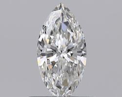 0.40 Carat Marquise Cut Natural Diamond VS1 H