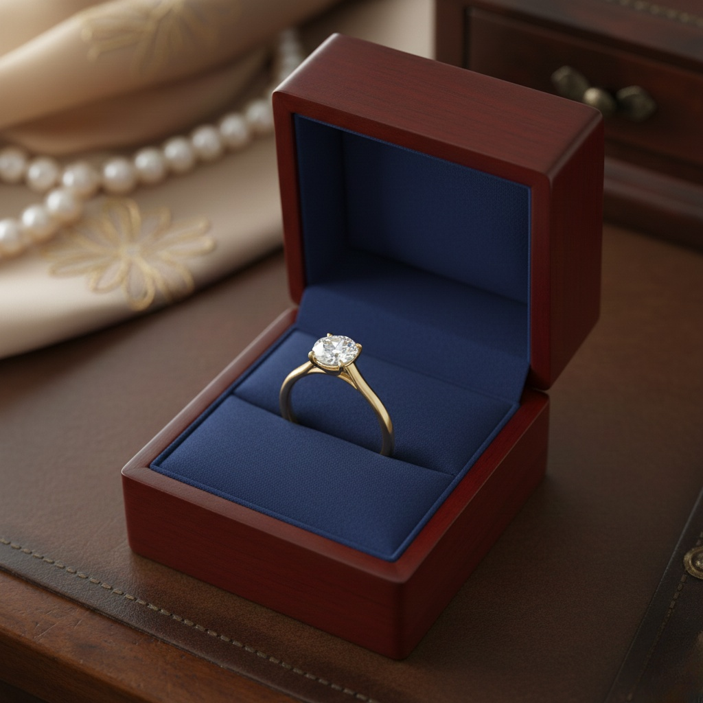 3. Round Diamonds Hide Weight in Depth (Intentionally)