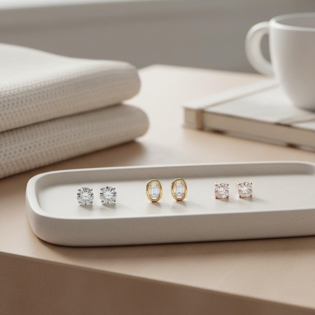What Size Diamond Studs Are Best for Daily Wear?